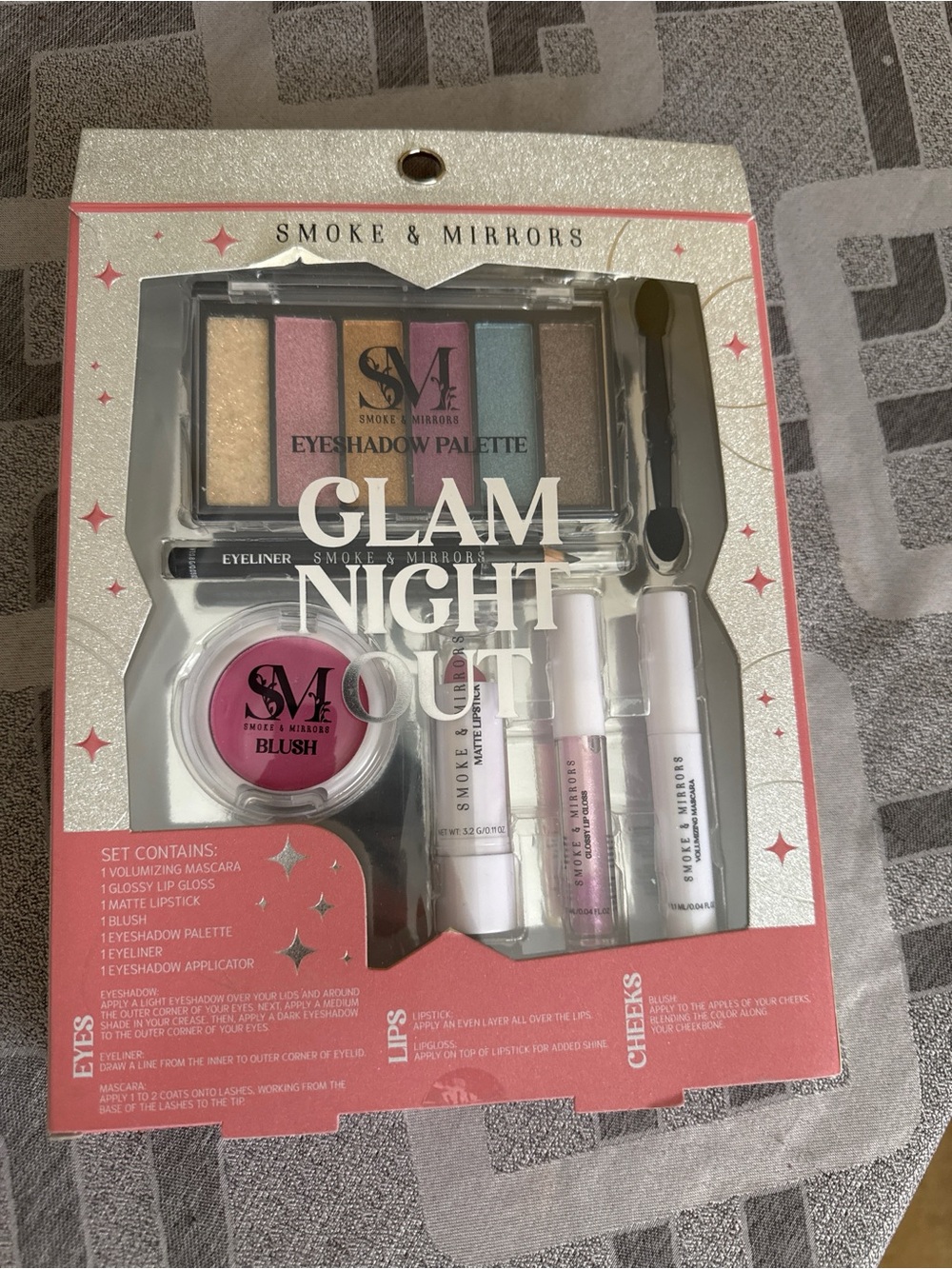 Glam Night Out Women’s Makeup Set - Pink